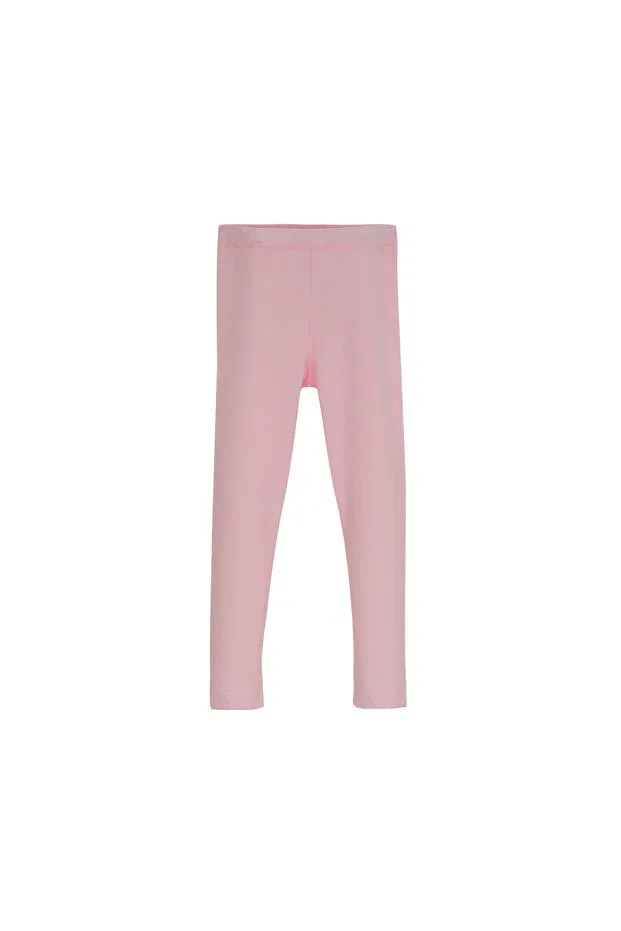 Детские леггинсы для девочек хлопковые Basics Lovetti, Bright Pink