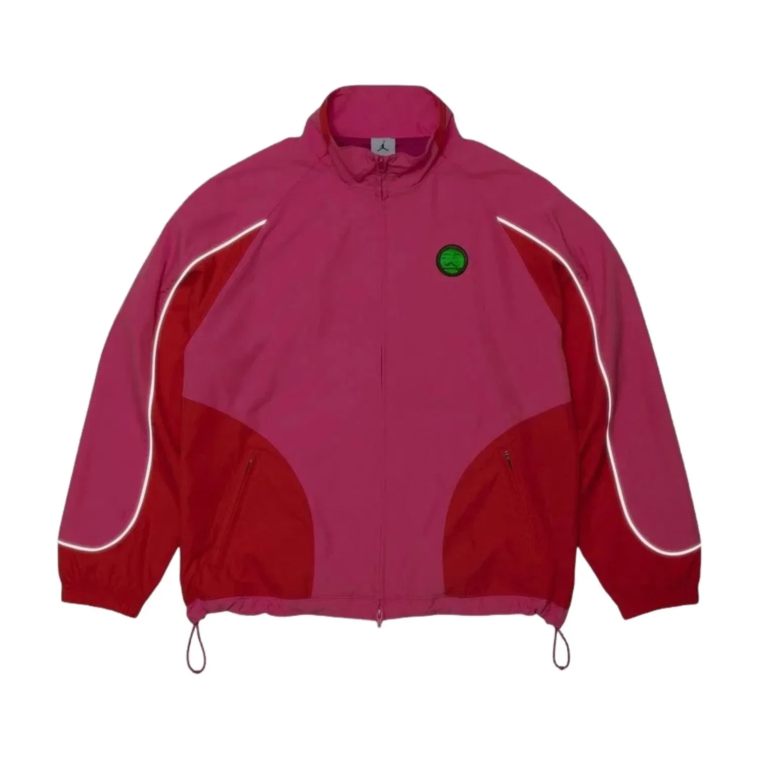 Мужская куртка с длинным рукавом Supreme x Jordan SS26 Track Jacket, розовый — фото 3