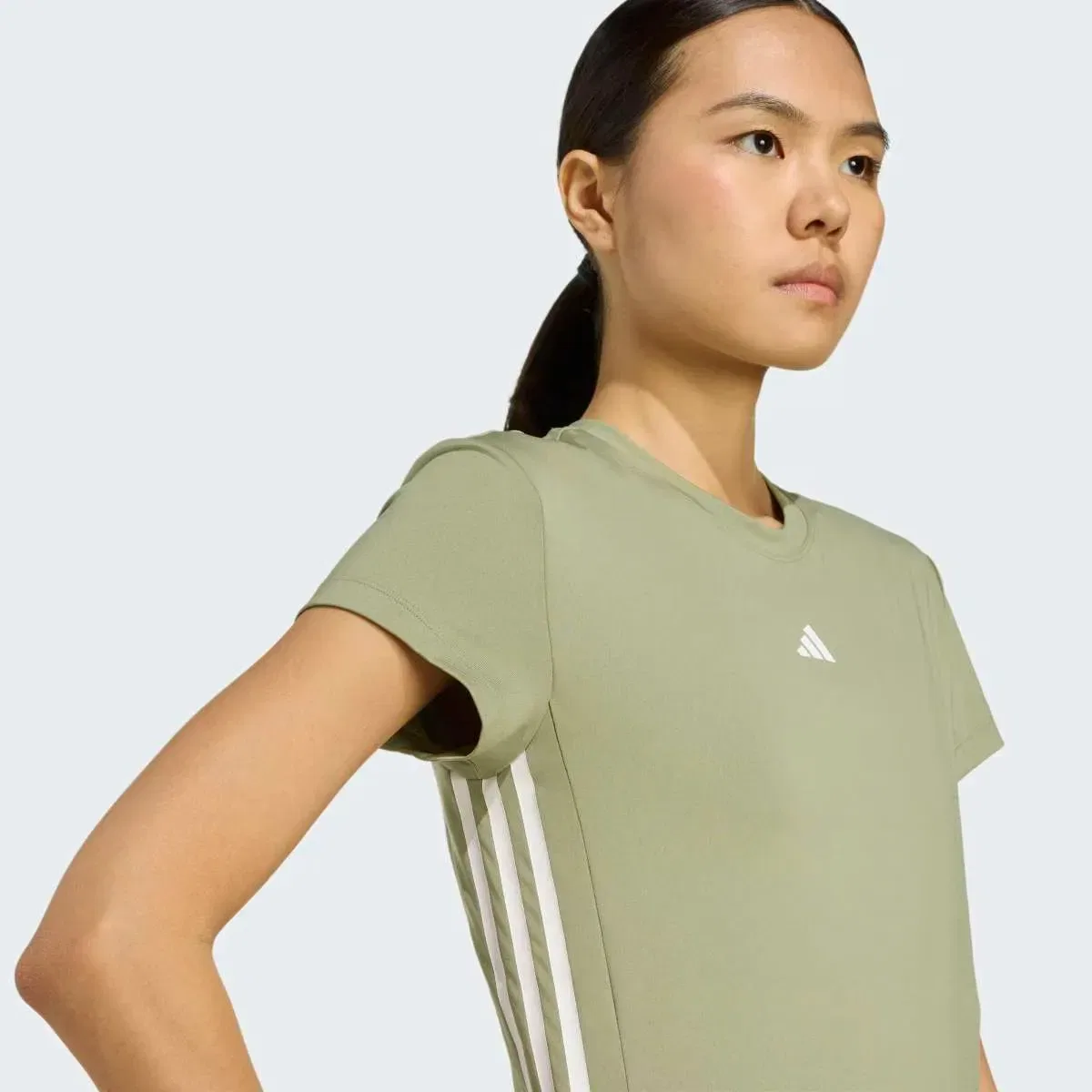 Женская футболка для тренировок Hyperglam Training adidas, Verde — фото 4