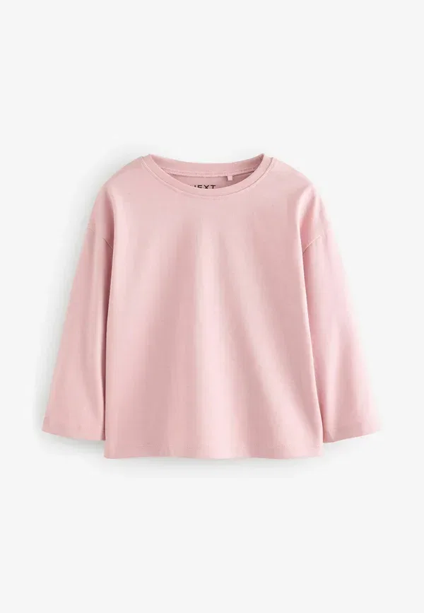 Комплект из 7 футболок с длинным рукавом Regular fit Next, multi, мультиколор — фото 4
