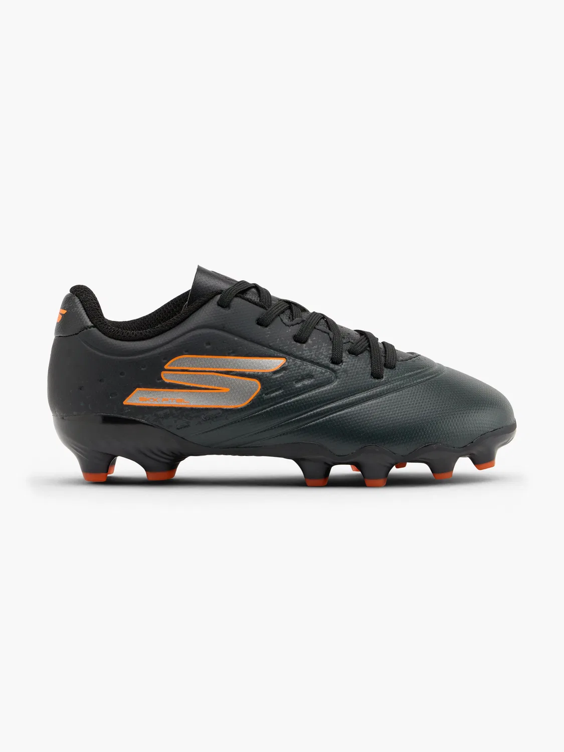 Детский футбольный бутсы с шипами Skechers RAZOR 1.5 JR TD TF, черный