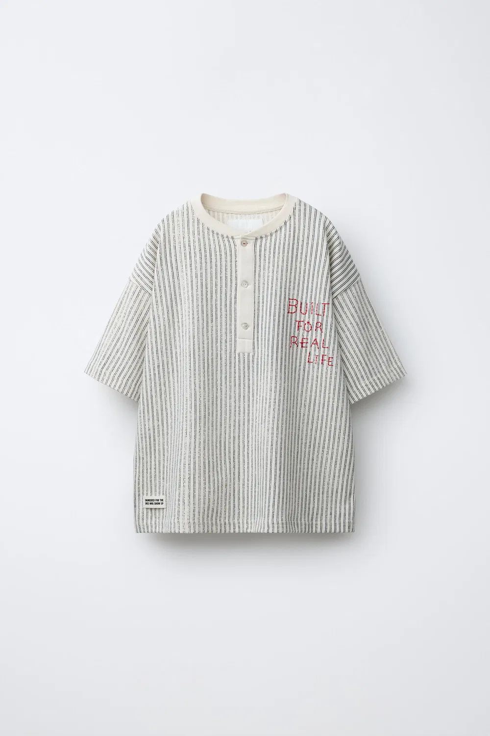 Полосатая футболка с этикеткой ZARA, Striped