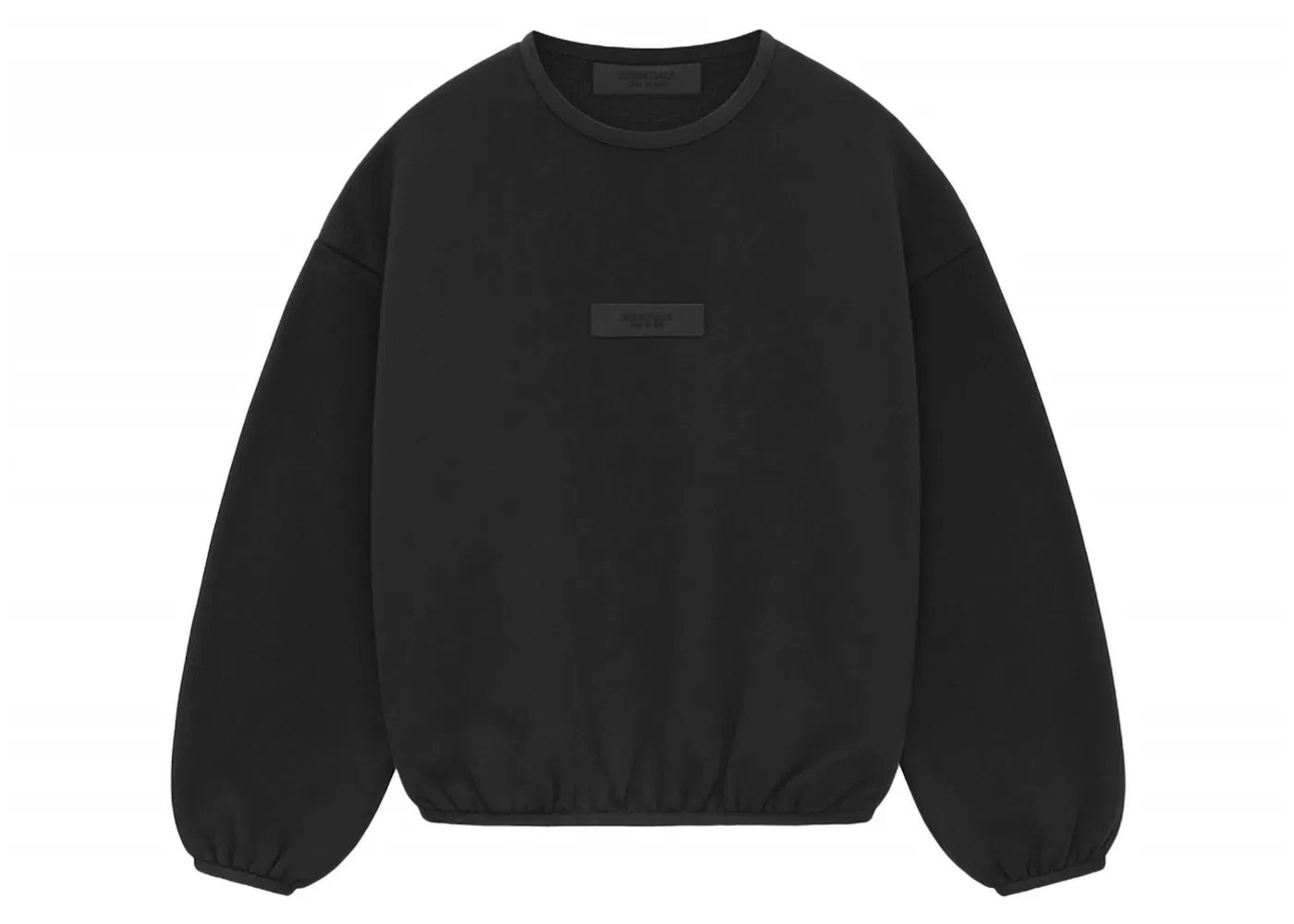Детский свитшот с длинным рукавом Essentials Core Collection Crewneck Fear of God, Black