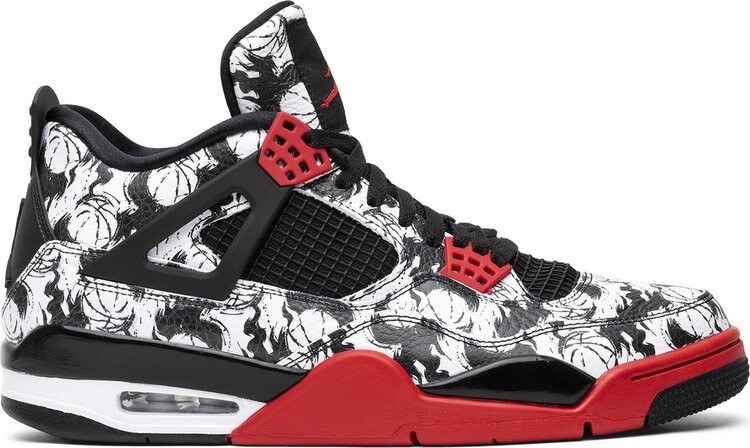

Кроссовки Air Jordan 4 Retro Tattoo, красный