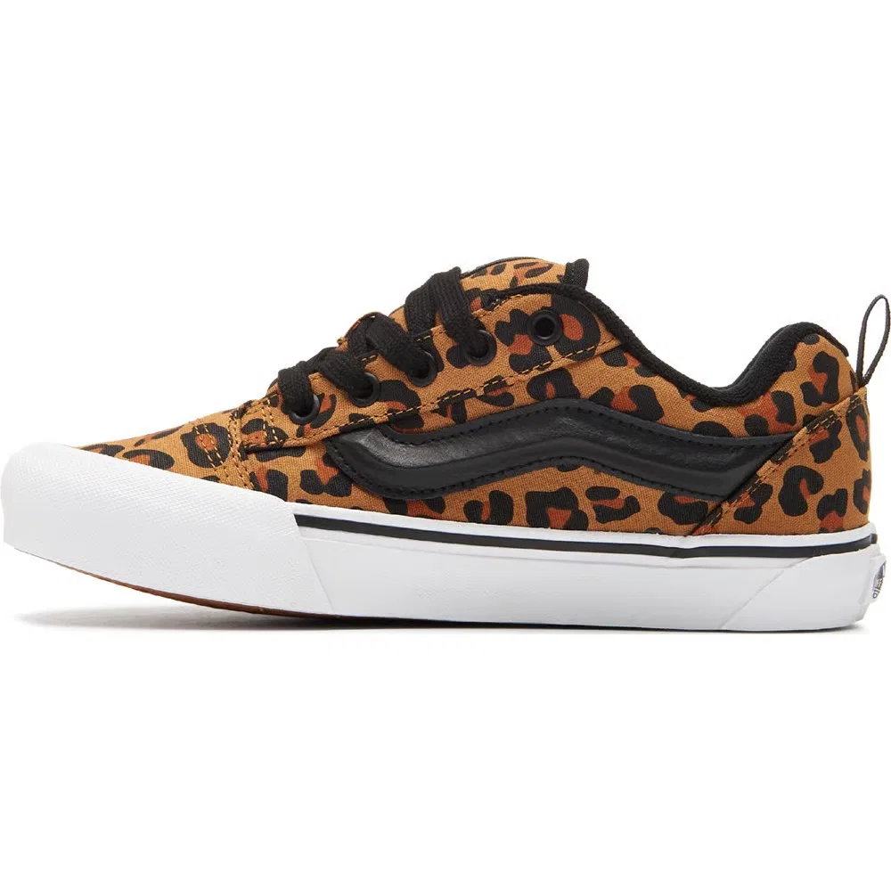 Детские скейтбордистские кроссовки Vans, Leopard Print — фото 3