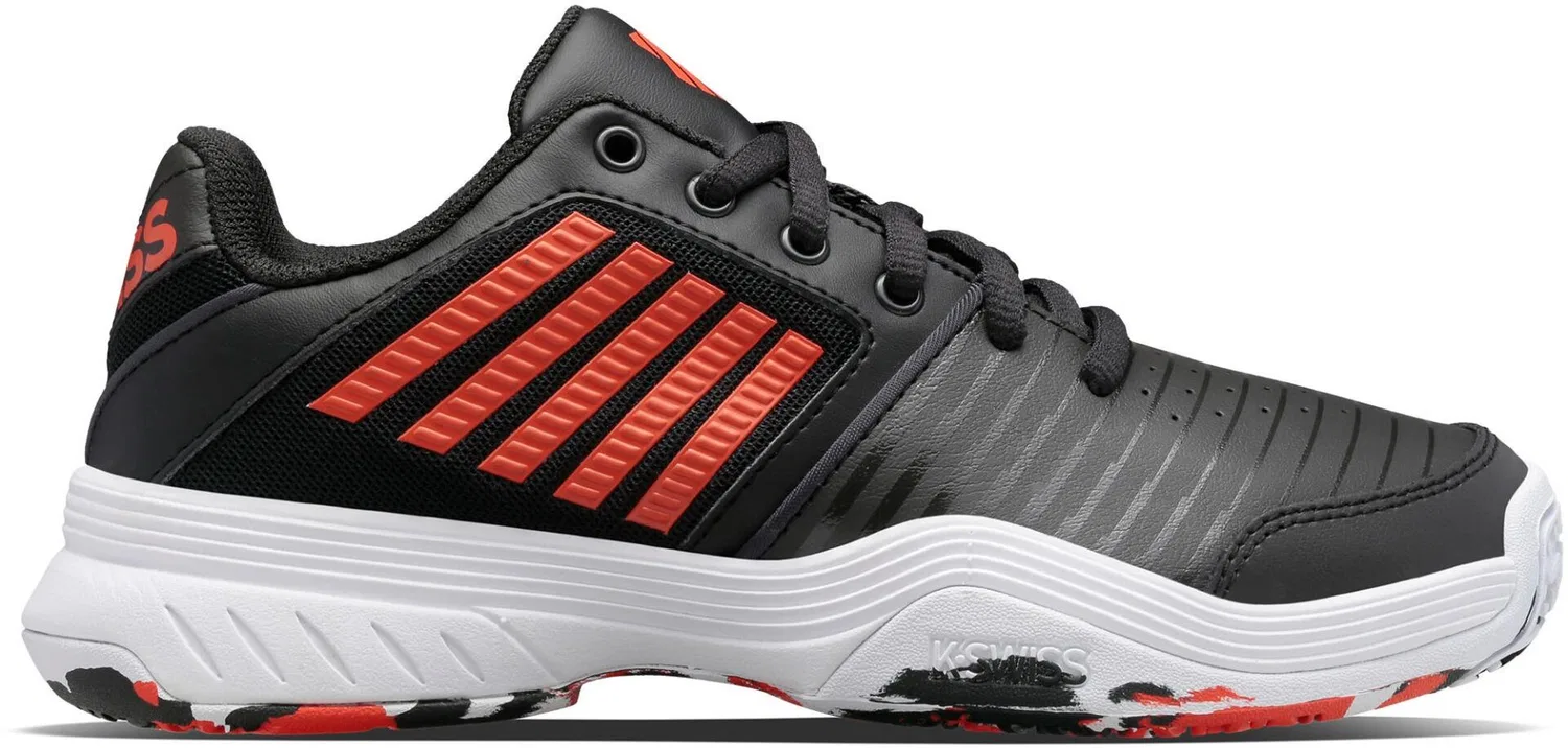 Детские кожаные кроссовки Court Express K-Swiss, Schwarz