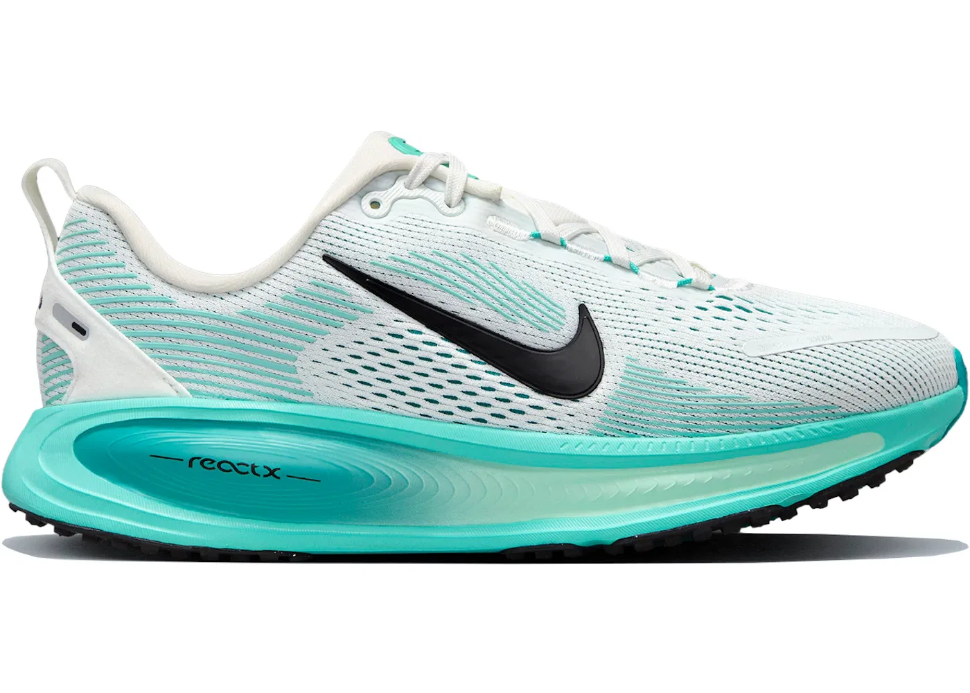 Детские кроссовки для бега с амортизацией Nike Vomero 18, Summit White/Dusty Cactus/Geode Teal/Black