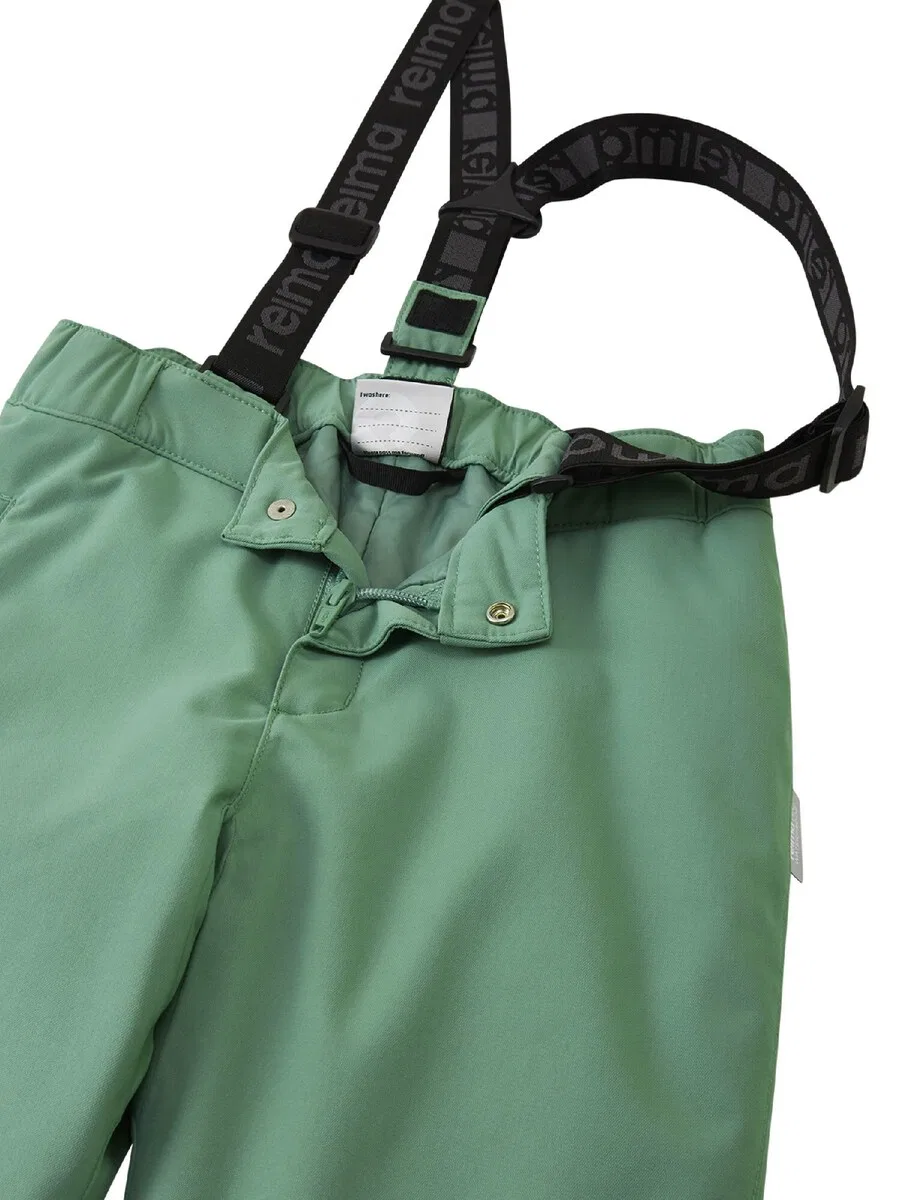 Брюки для активного отдыха Reima Regular Outdoor Pants 'Loikin' зеленого цвета — фото 3