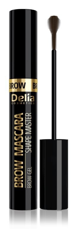 

Тушь для бровей Delia Cosmetics Brow Mascara Shape Master, оттенок 02 Brown 11 мл