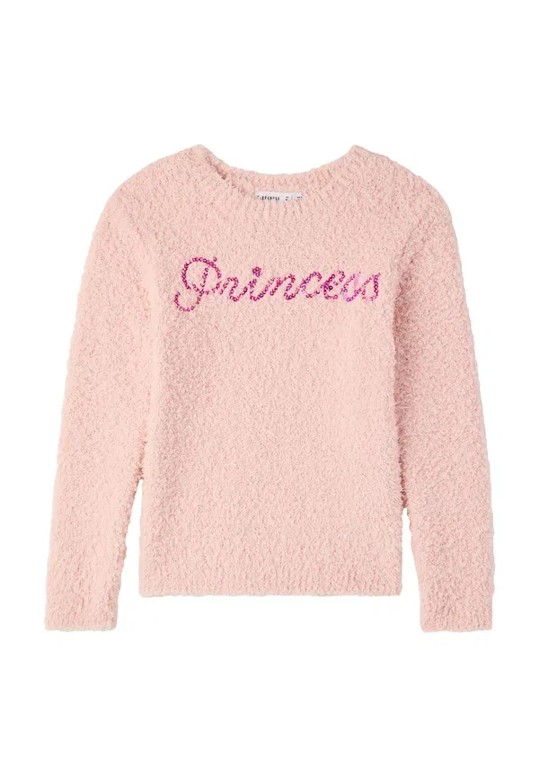 Флисовая кофта с пайетками Fleece jumper Terranova, Rose Cipria, розовый