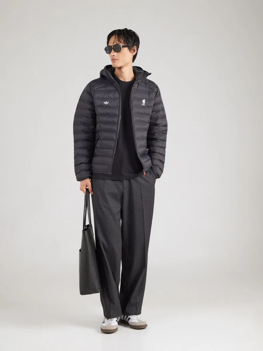 Куртка ADIDAS ORIGINALS Between-Season Jacket 'LFC' черного цвета — фото 4