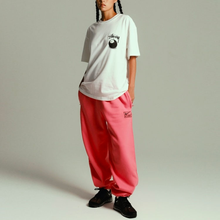 Футболка Nike x Stussy 8 Ball Asia Sizing, белый — фото 4