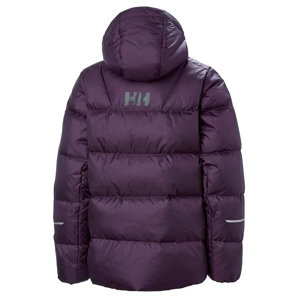 Детская пуховая куртка утепленная Isfjord 2.0 Helly Hansen, Amethyst — фото 2