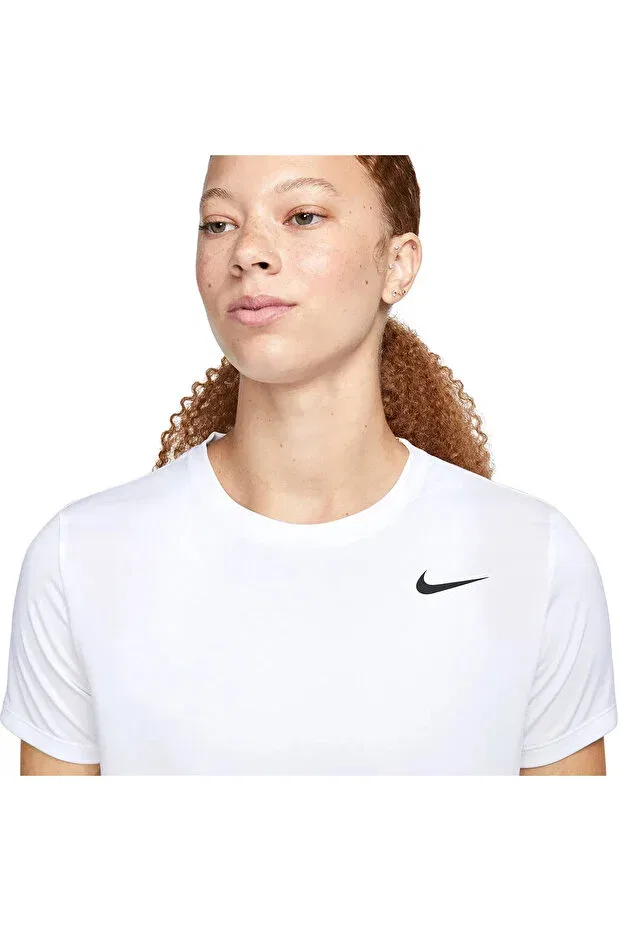 Детская футболка с принтом Unisex training t-shirt 0687-100 Nike, White — фото 3