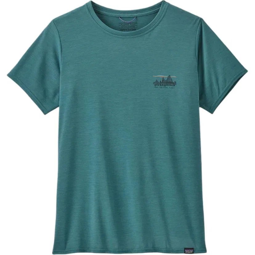 Женская футболка Patagonia, Wetland Blue