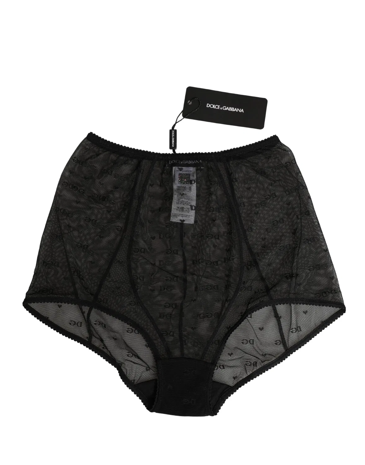 Женское утягивающее белье с высокой посадкой High Waist Girdle Dolce & Gabbana, Black