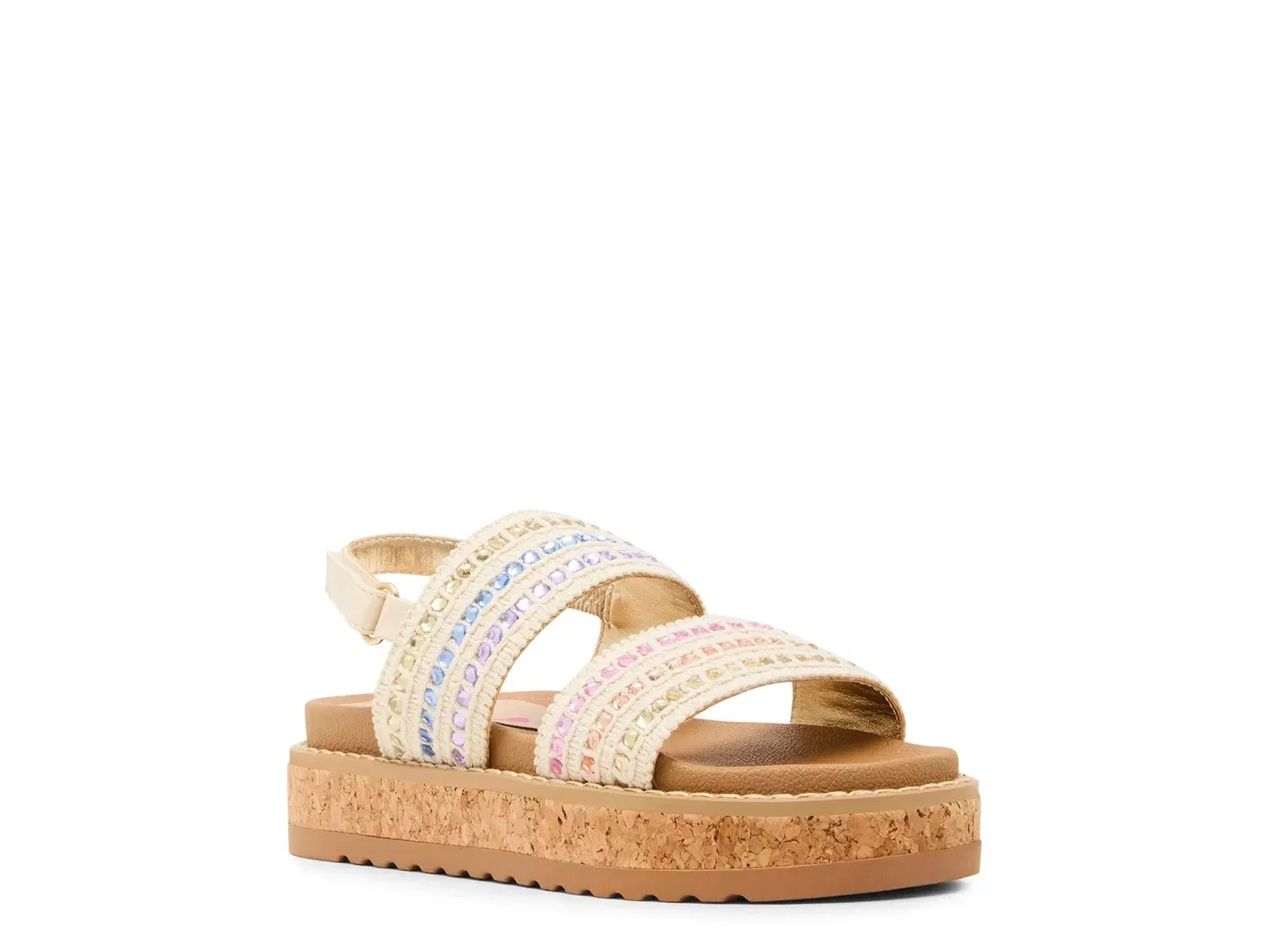 Сандалии Rissa платформа, Steve Madden, бежевый