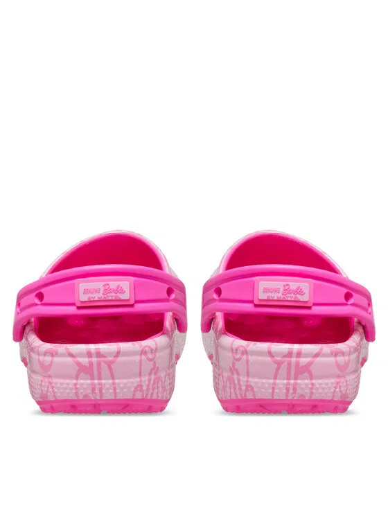 Шлепанцы Mattel Pink Barbie Cls Clg T Crocs, розовый — фото 3