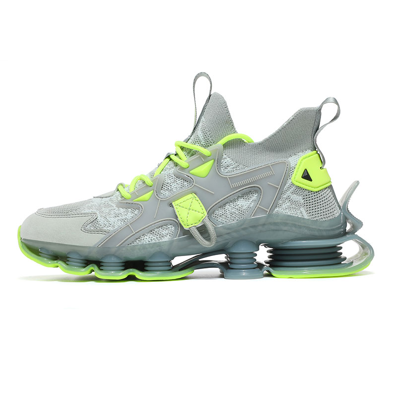 

Низкие повседневные туфли мужские TFKY, Gray Green