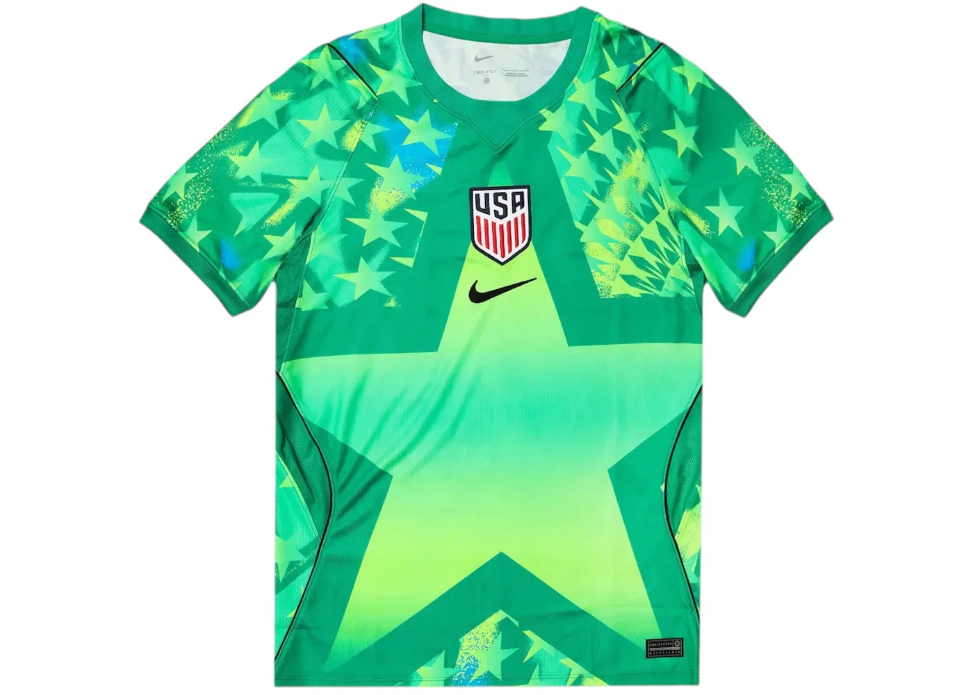 Мужская футболка с длинным рукавом Nike Jersey, Stadium Green/Black
