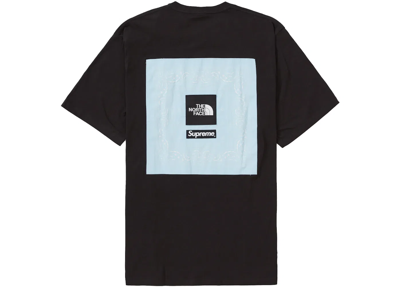 Мужская футболка с принтом Supreme The North Face Tee, Black