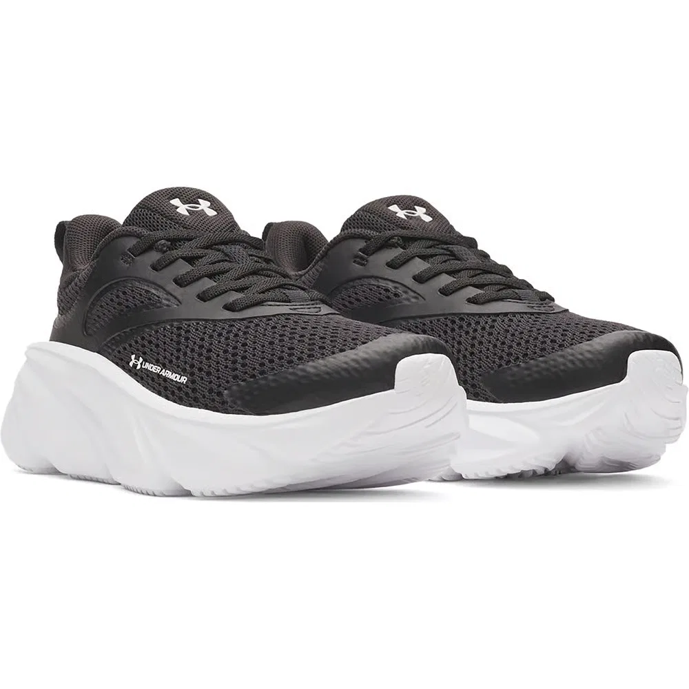 Детские кроссовки Rogue 6 Al для бега Under Armour, Black/Black/White