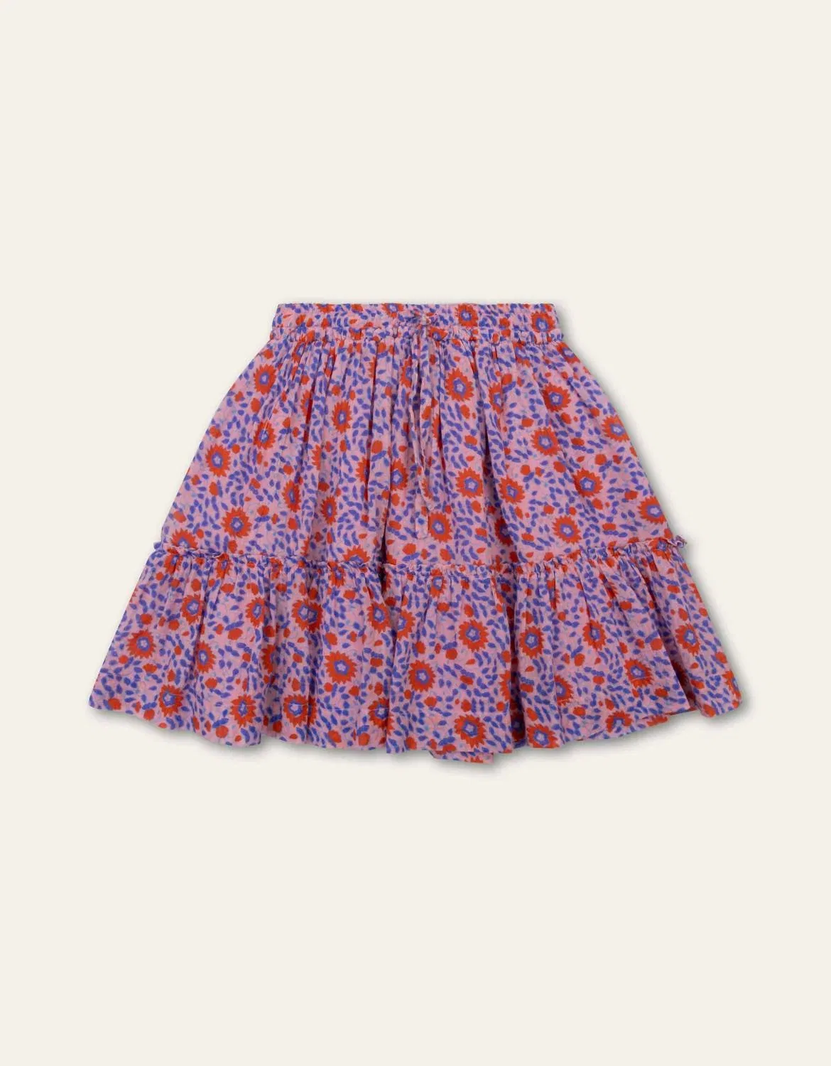 Детская юбка с цветочным принтом Sunder Aop Floral Jaipur Garden Oilily, розовый