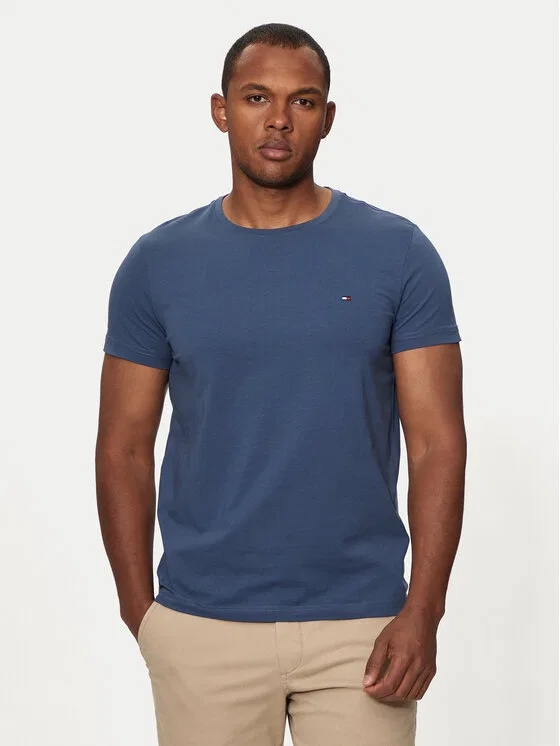 Футболка slim fit Tommy Hilfiger, синий