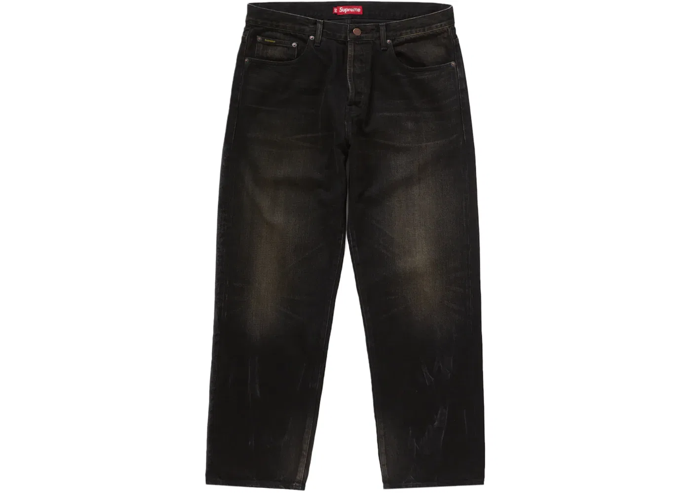 Мужские джинсы свободного кроя Supreme Jean (FW24), Washed Black
