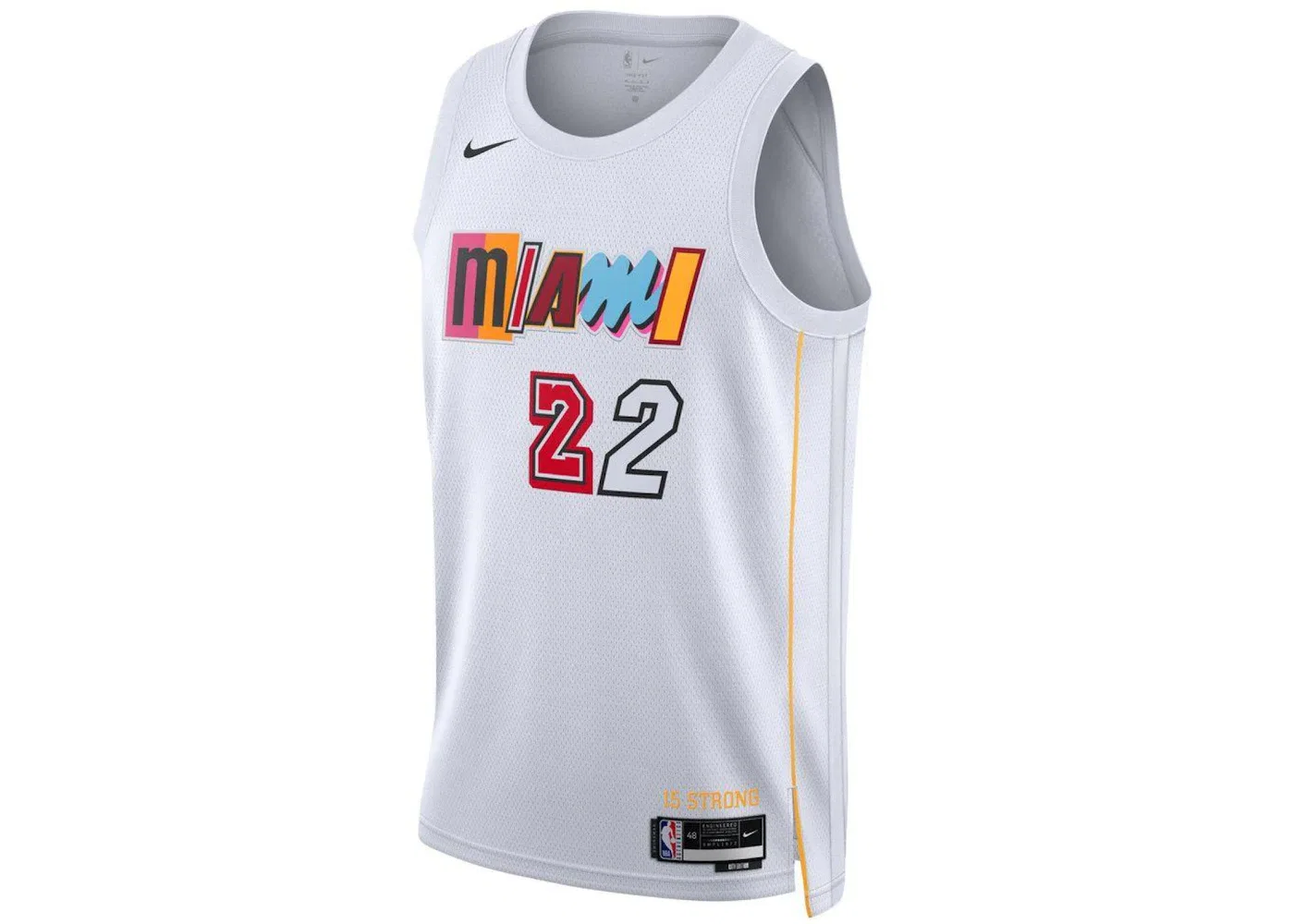 Мужская джерси с принтом Jimmy Butler Nike, White