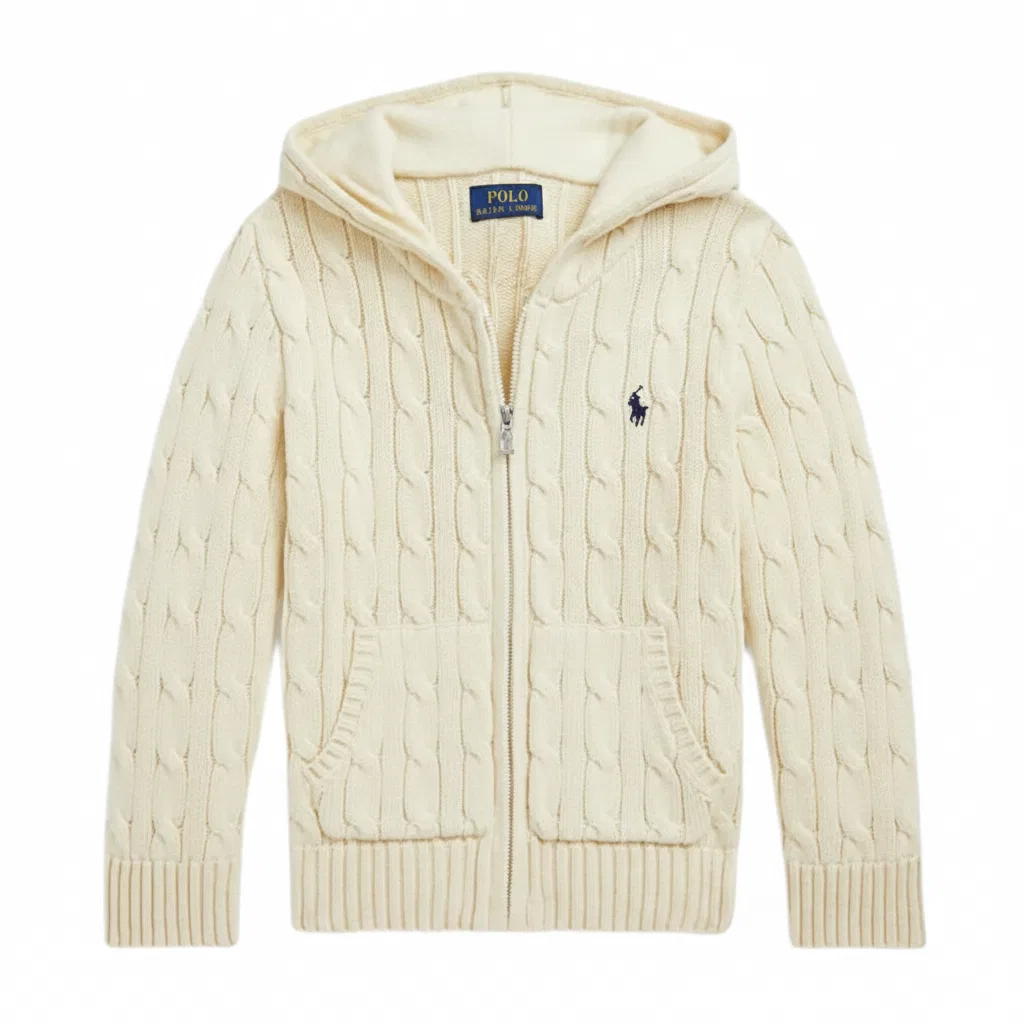Свитер стандартный SS26, Polo Ralph Lauren, Cream