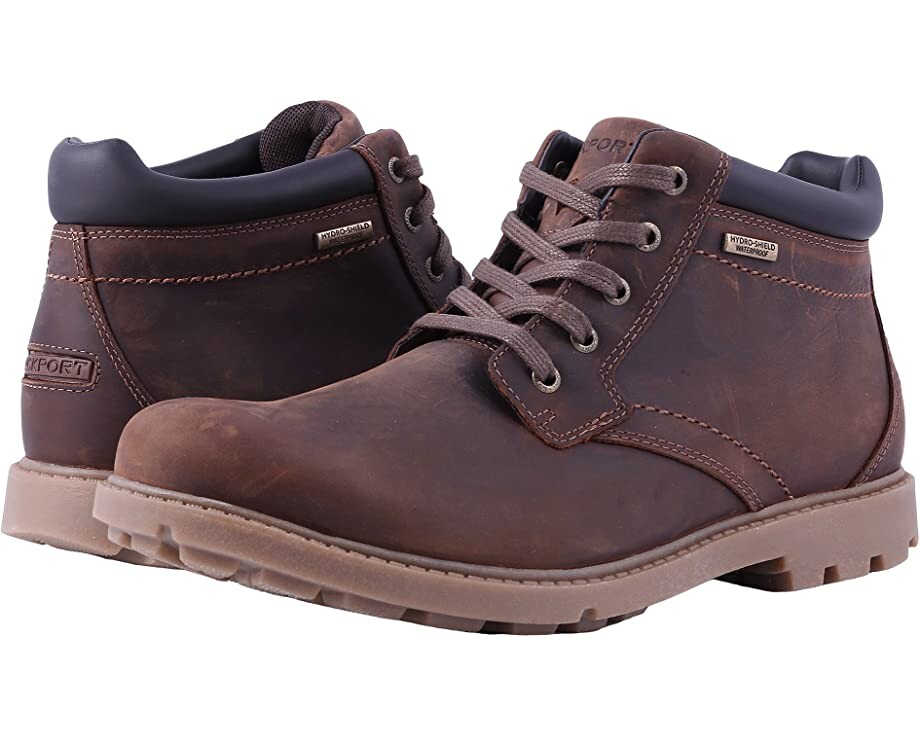 

Ботинки Rugged Bucks Waterproof Boot Rockport, бостон тан