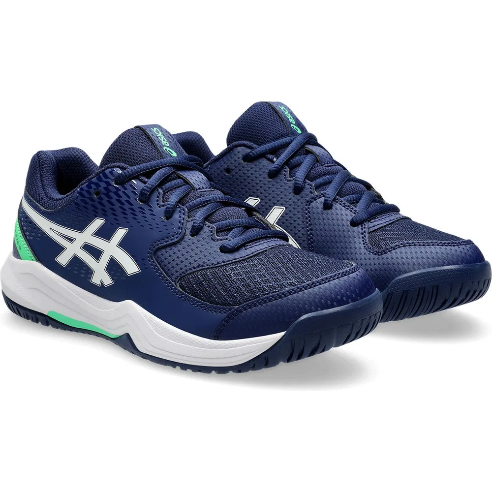 Детские теннисные кроссовки унисекс с технологией Gel, модель Gel-Dedicate 8 Gs Asics — фото 3