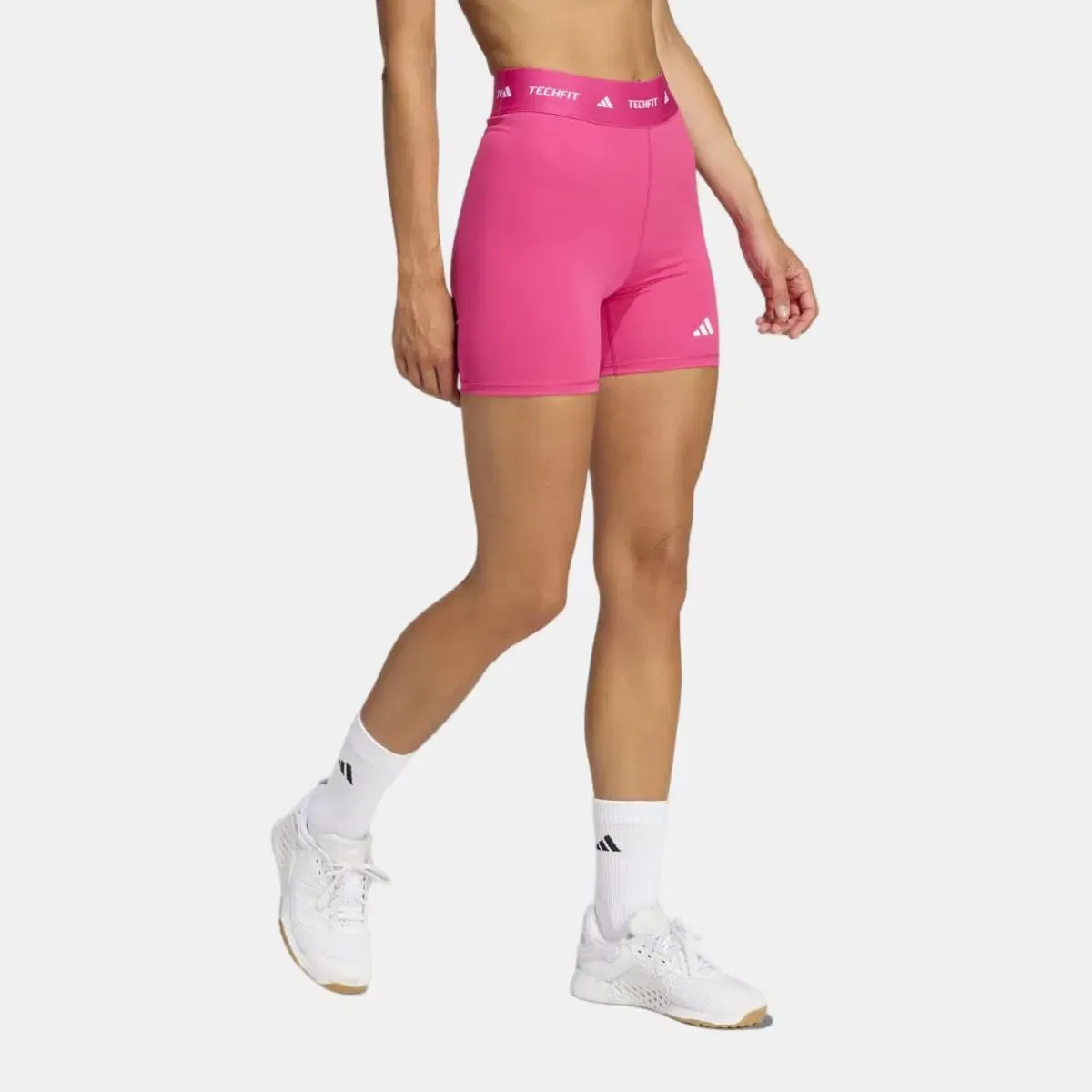 Женские компрессионные шорты TECHFIT adidas, Rosa