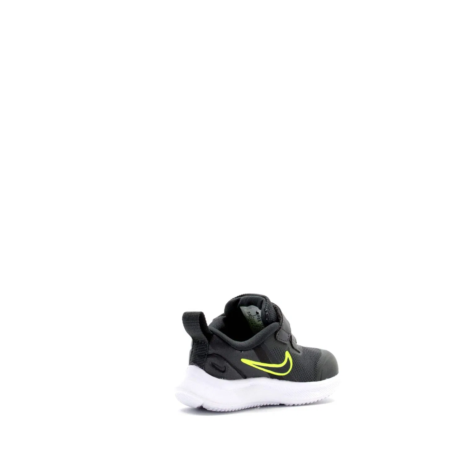Детские кроссовки для мальчиков спортивные NIKE Star Runner 3, Dk Smoke Grey Black Black — фото 4