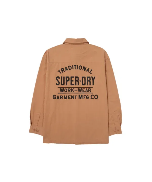 Утилитарная рубашка с заплатками Superdry, оранжевый — фото 2