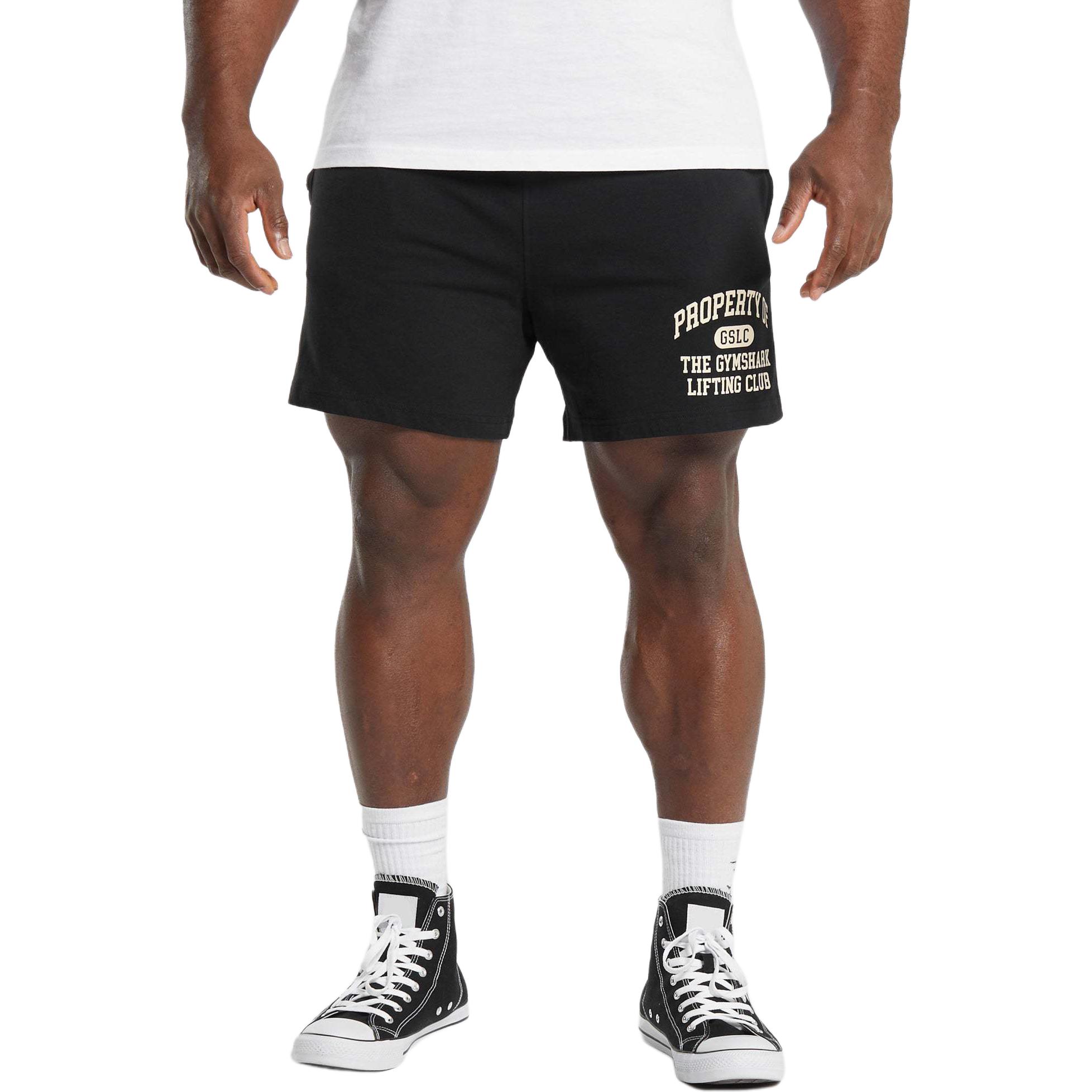 

Легкие джерси шорты Повседневные шорты Мужские Черные GYMSHARK
