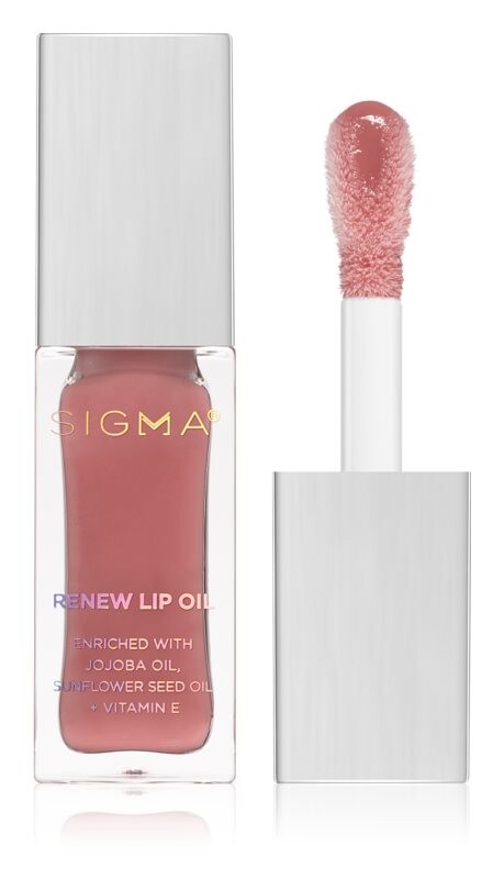 

Увлажняющее и глянцевое масло для губ Sigma Beauty Renew Lip Oil, оттенок Tranquil 5,2 г