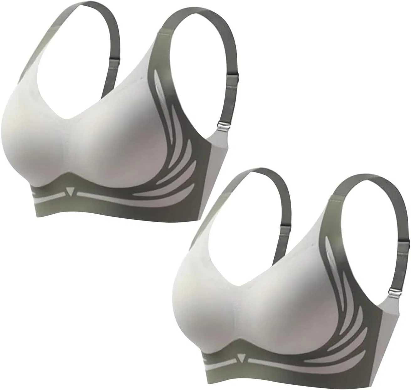 Generic Shaper Bra, Green, XXXL