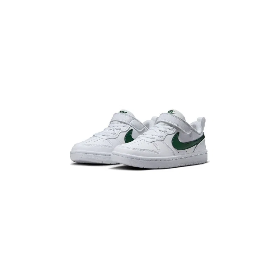 Детские кроссовки Nike Court Borough Low Recraft White, Разноцветный — фото 3