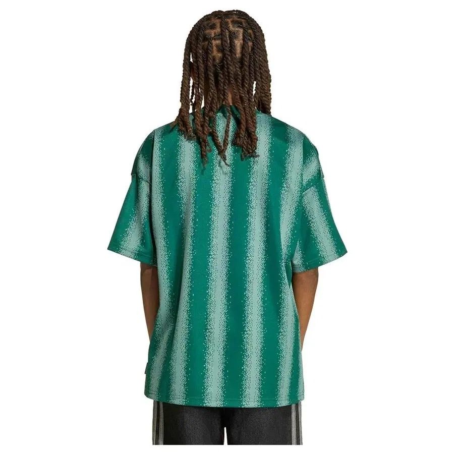 Детская футболка с коротким рукавом adidas OS Jersey Tee KE2701, Зеленый — фото 3