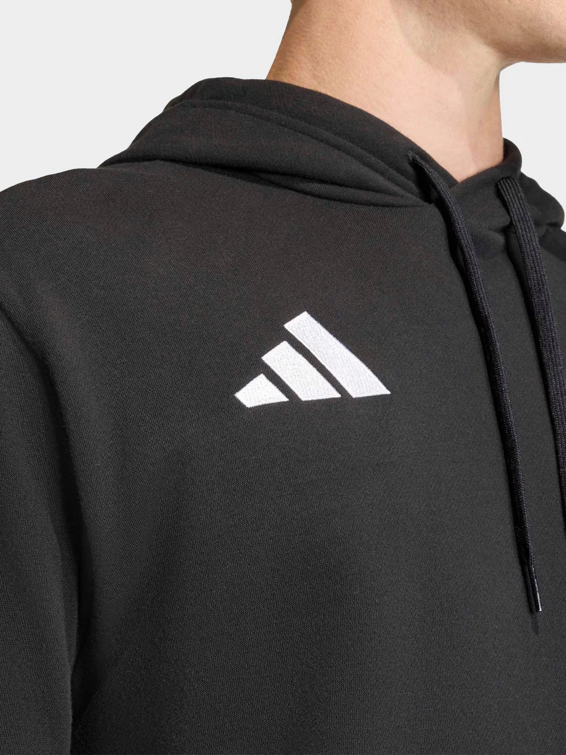 Худи Regular Fit adidas Entrada 26, черный — фото 4