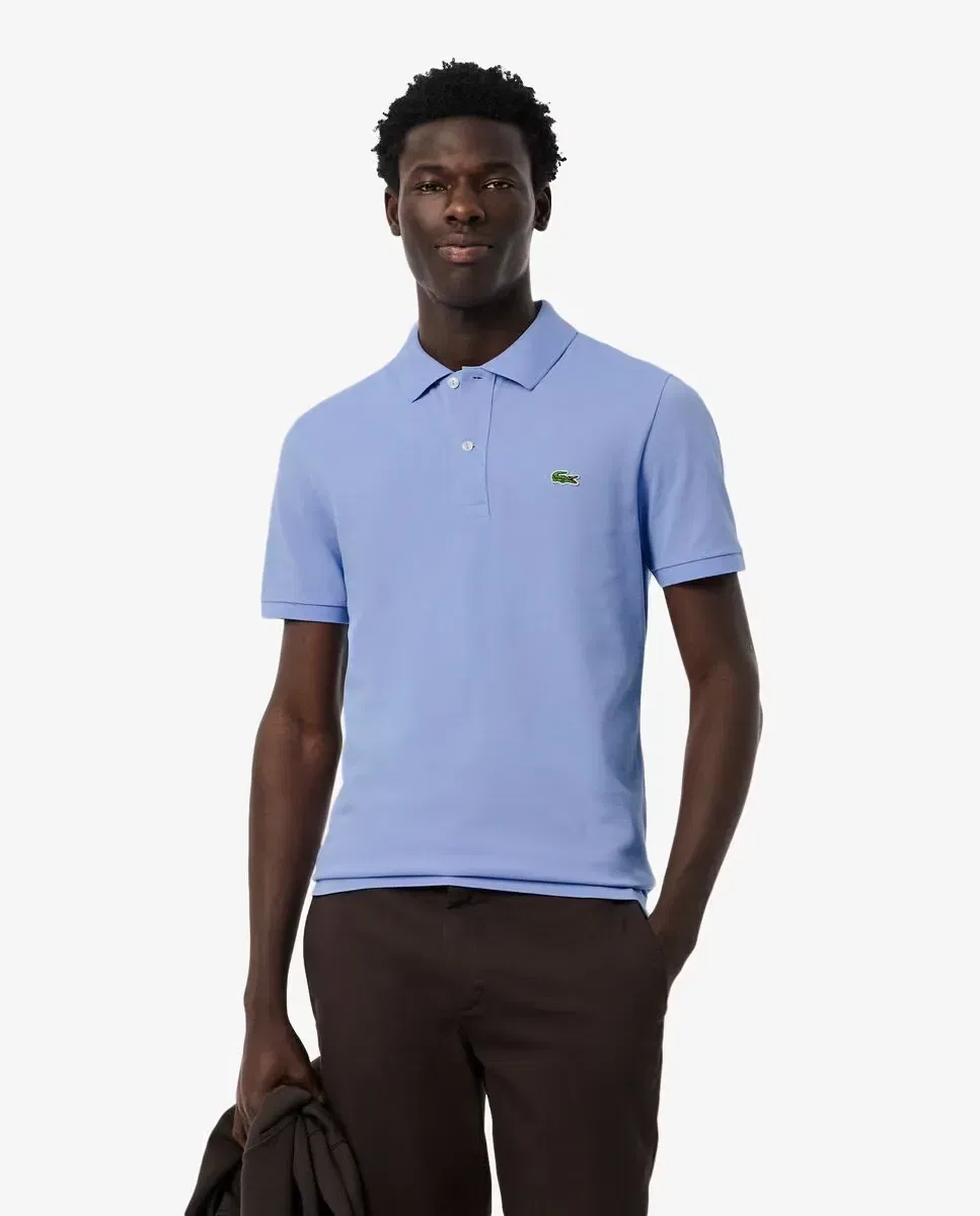 Мужское поло из пике с коротким рукавом L.12.12 Lacoste, Lila