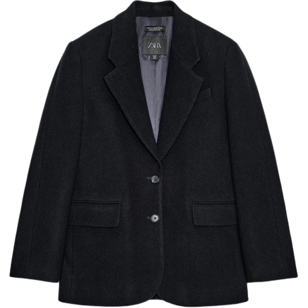 Женский деловой костюм из серии ZW ZARA, Sea Blue