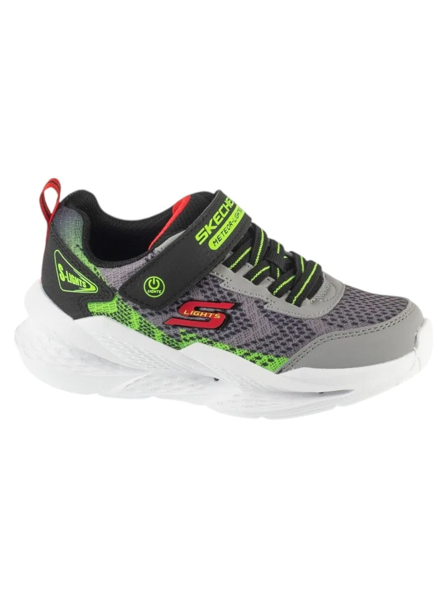 Кроссовки SKECHERS 'Skechers Meteor-Lights - Krendox' серого цвета