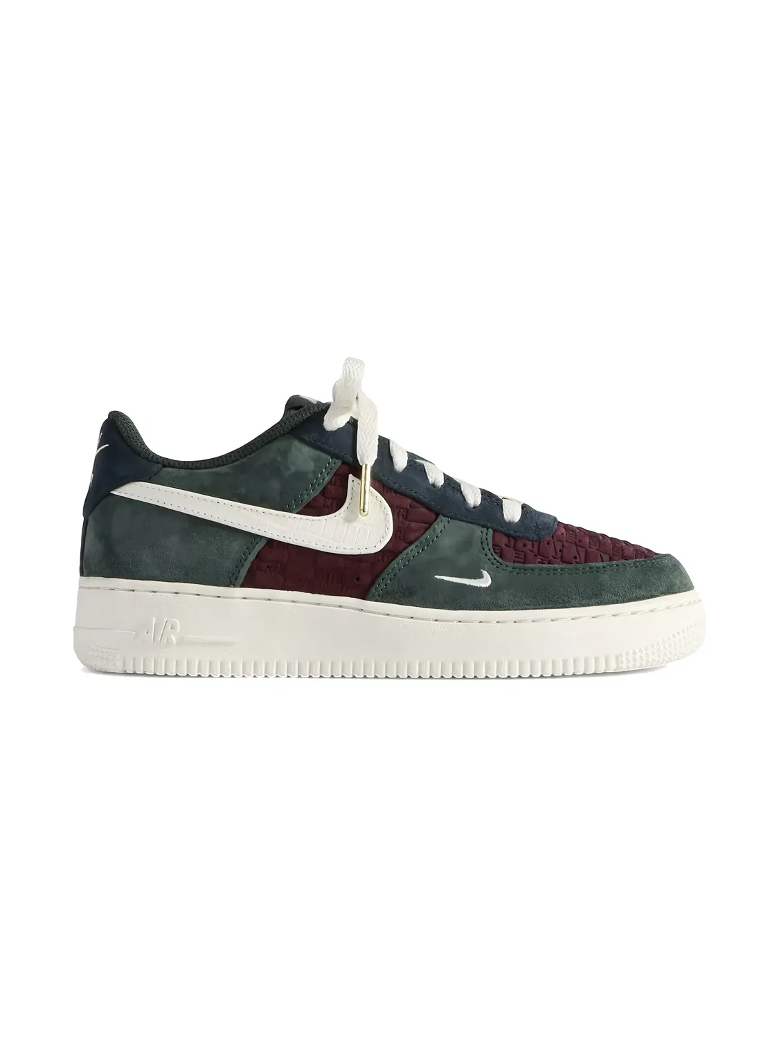 Кроссовки Air Force 1 зеленые Nike, зеленый