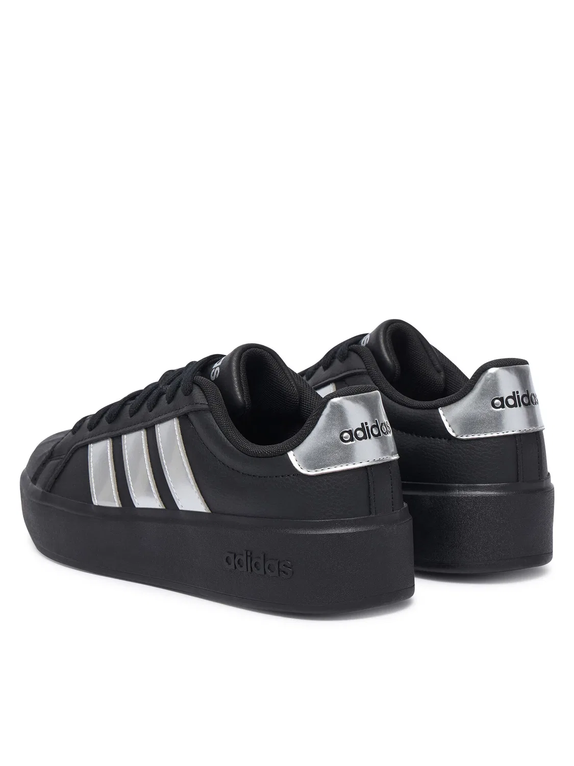 Кроссовки для девочки Streettalk Bold Shoes Junior Adidas, черный — фото 3