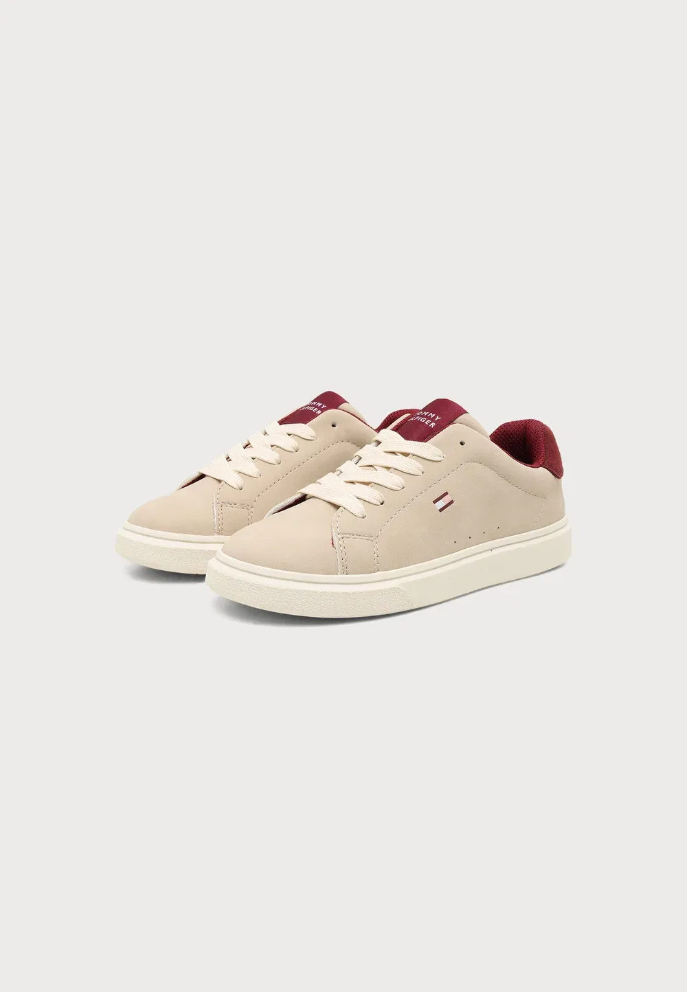 Кроссовки Cooper унисекс Tommy Hilfiger, Beige/Bordeaux — фото 2