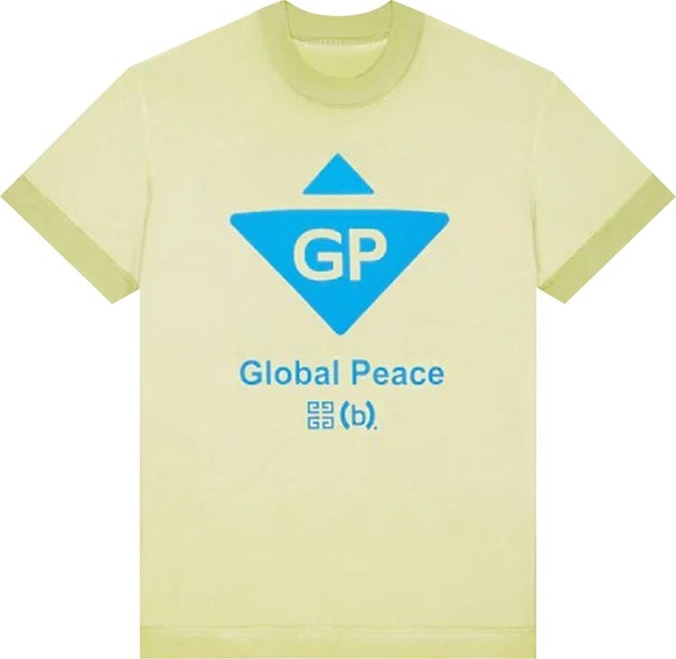 

Футболка Givenchy Oversized Fit T-Shirt 'Citrus Green', зеленый