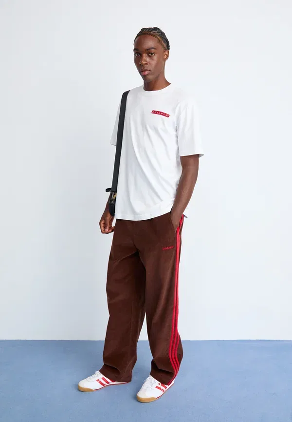 Футболка с графическим принтом - футболка с принтом Adidas Originals, белый — фото 2